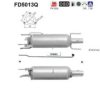 AS FD5013Q Soot/Particulate Filter, exhaust system